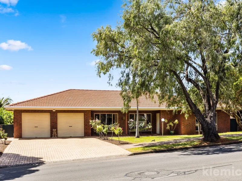 Traditional family home with large garden.