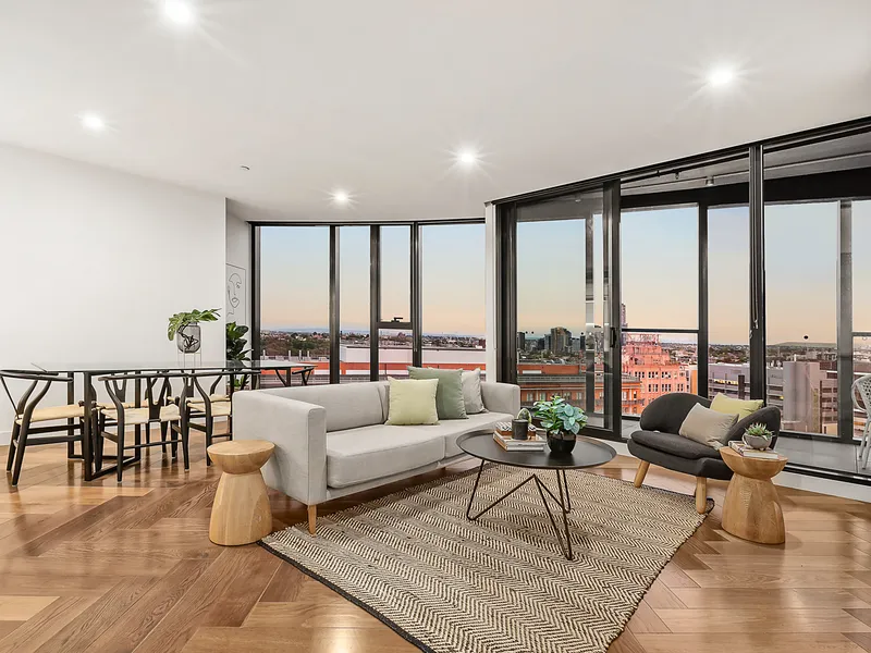 Sensational Apartment Living with Views from the City to Port Philip Bay