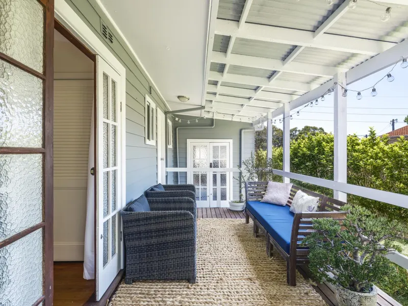 Bright and airy family home with sunny north facing garden