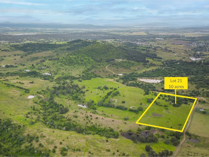 ELEVATED 10 ACRES WITH VIEWS OVER THE LOCKYER VALLEY