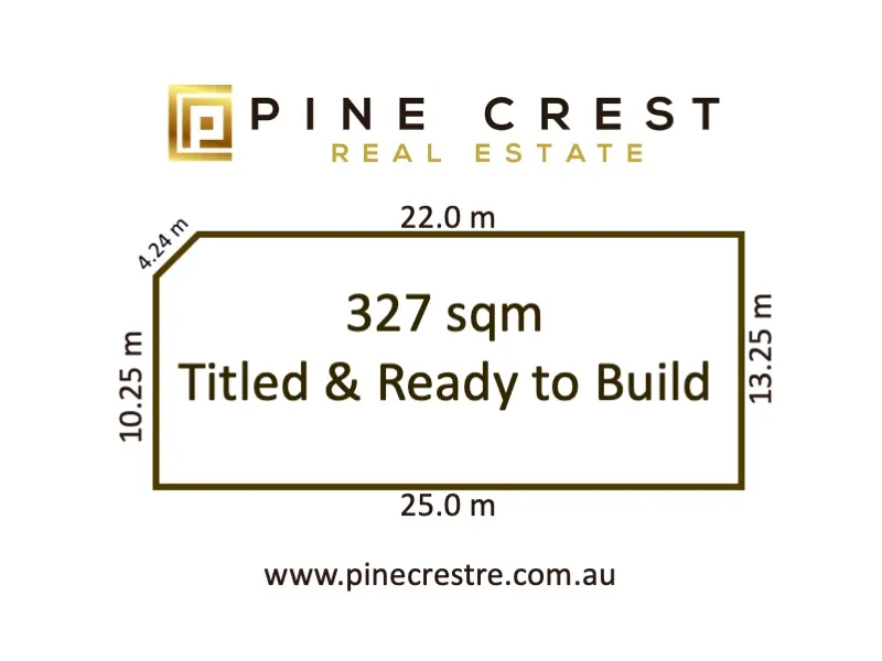 Titled and Ready to Build..!