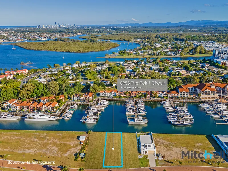 Rare Waterfront Allotment in Sanctuary Cove