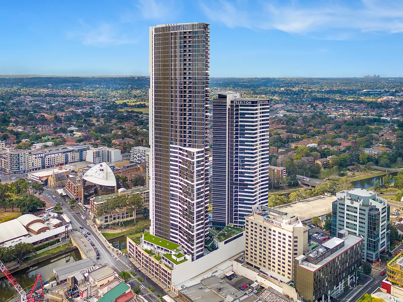 TWO BEDROOM APARTMENT ENJOYS THE PRIME PARRAMATTA CBD LOCATION
