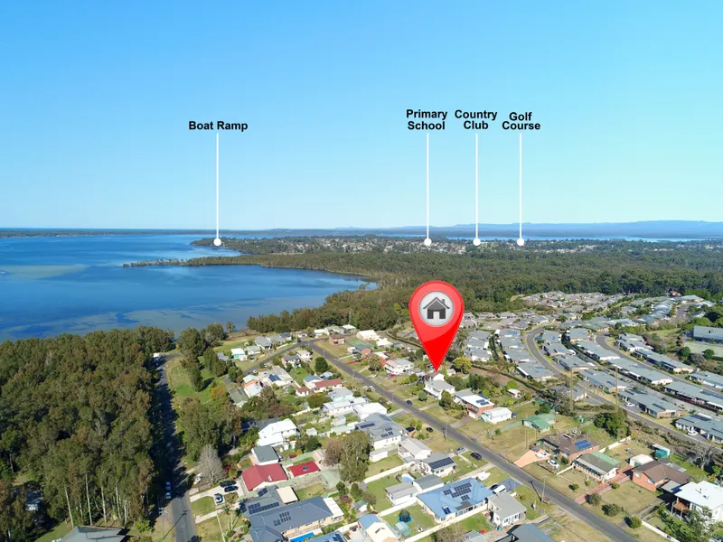 Located in a Quiet Village Setting