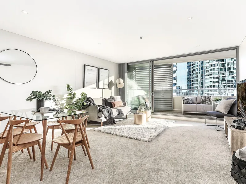 Luxuriously appointed, with private East facing aspect
