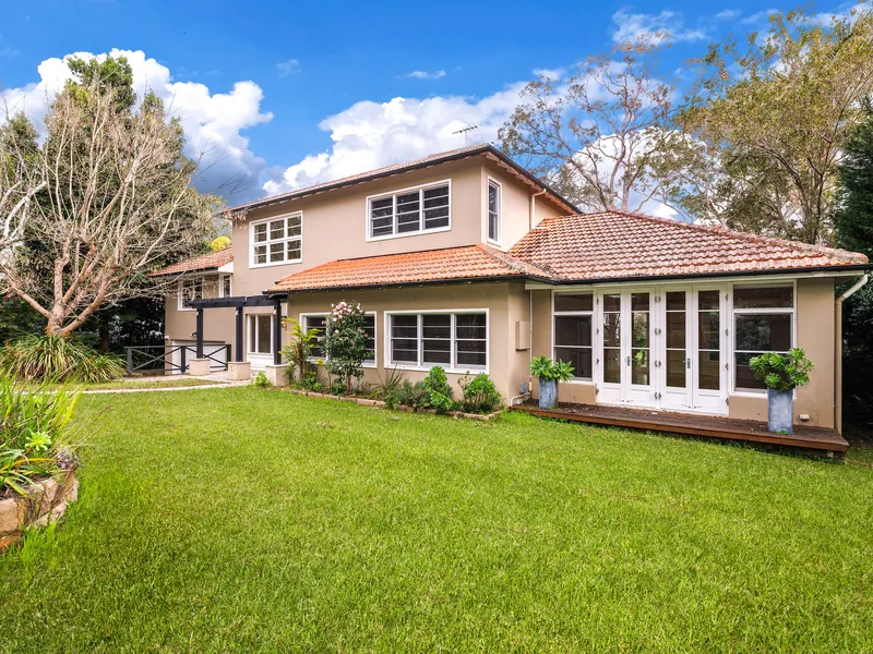 Prestigious family home in leafy Pymble