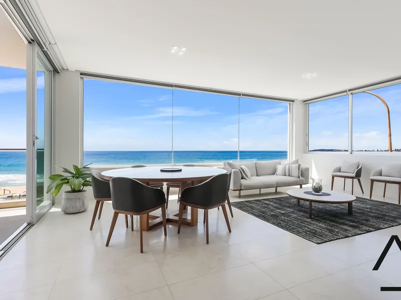 Beachfront Penthouse Apartment with Uninterrupted Ocean Views