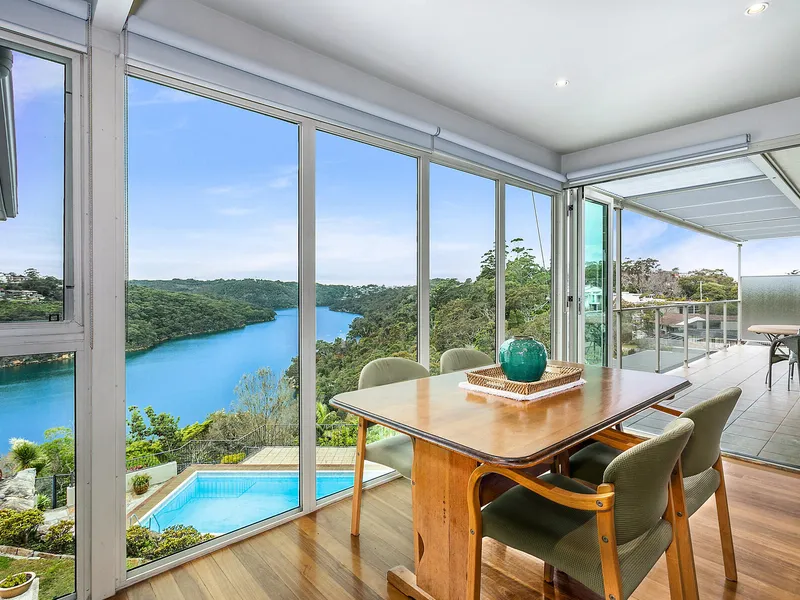 Waterfront reserve home basks in north east aspect