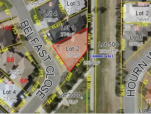 Well priced prime land in prime location, next to park and walk to Caladenia and St Emilie's Catholic Primary Schools  