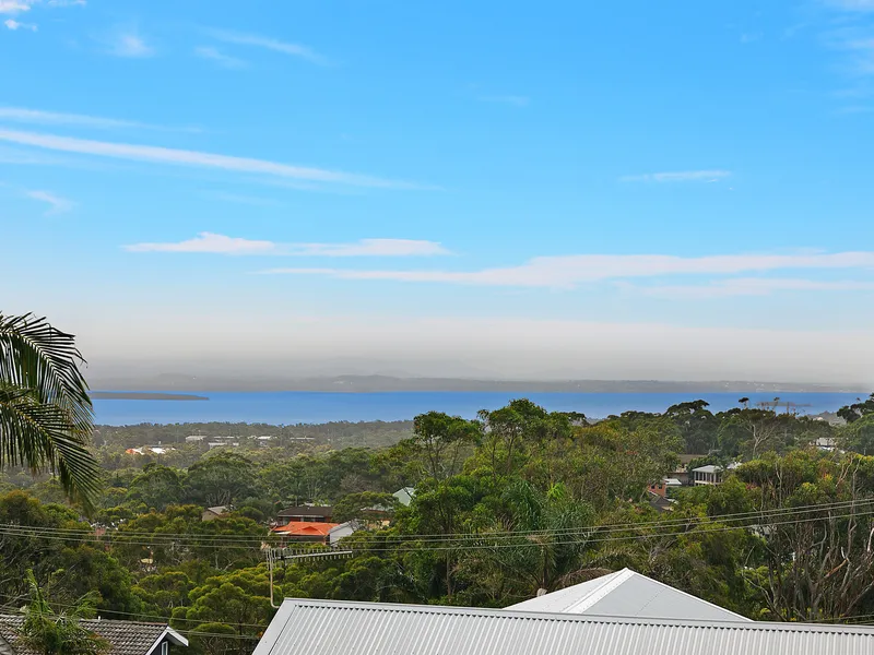 Exceptional contemporary residence boasts multiple living options and panoramic views