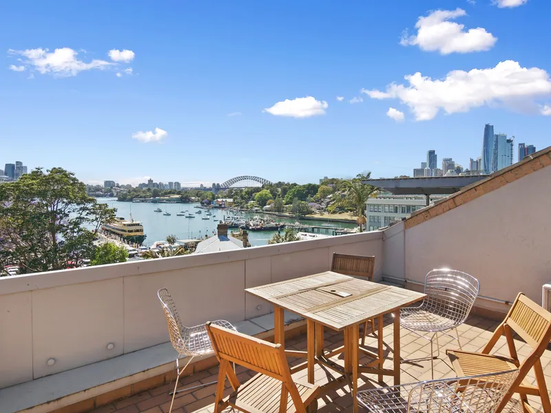 Furnished Home In Balmain With Spectacular Views; 3 Month Lease