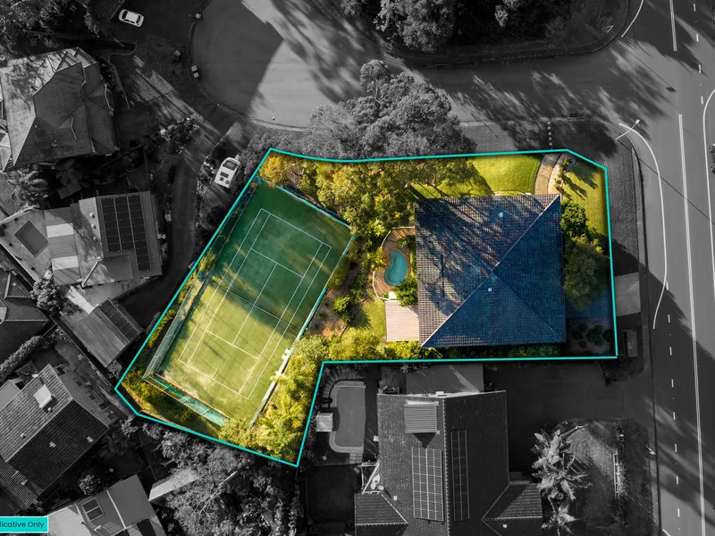 Grand home with water views, subdivide approved