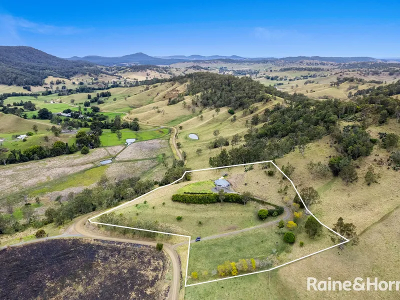 PERCHED HIGH IN THE HILL - 8.3 ACRES