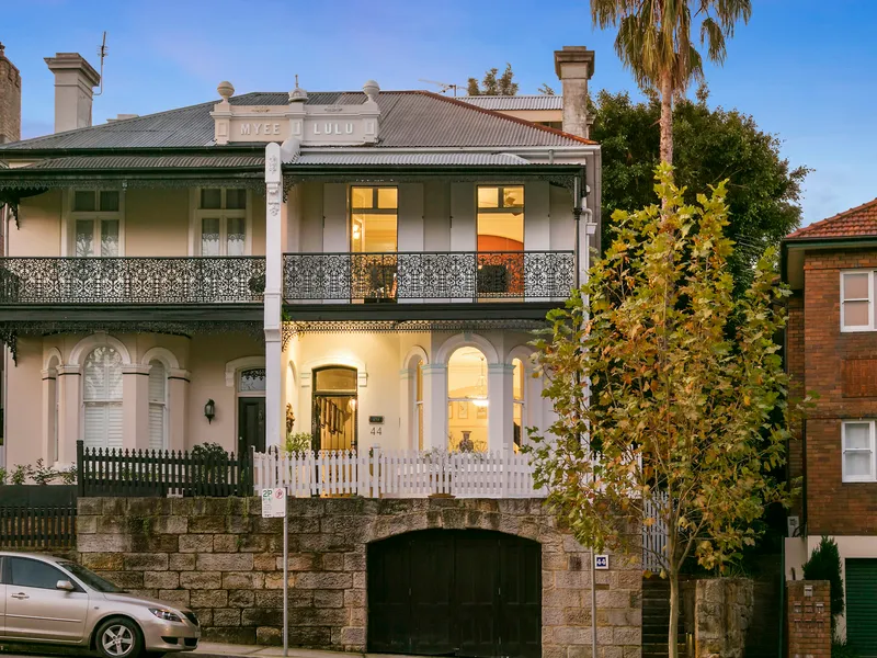 'Lulu' a grand Victorian terrace with north facing entertaining
