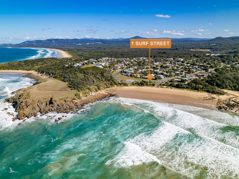 Once in a lifetime opportunity to own beachfront property in Emerald Beach...