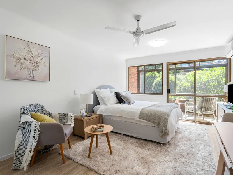Bright and airy studio apartment
