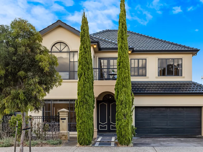 Jaw Dropping Grandeur & Elegance Is On Full Display In This Suburban Stunner