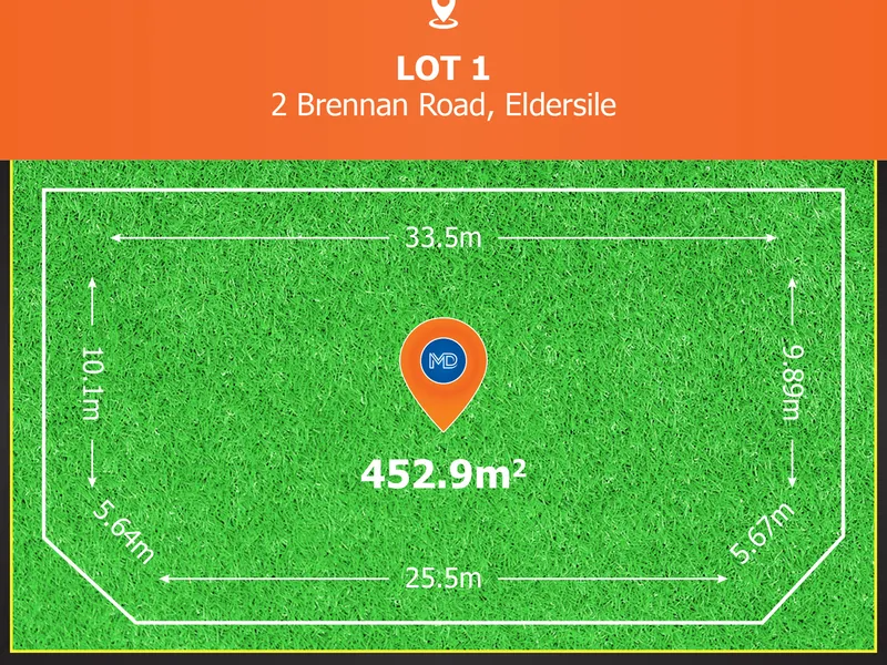 Registered 452.9m2 block with endless opportunities