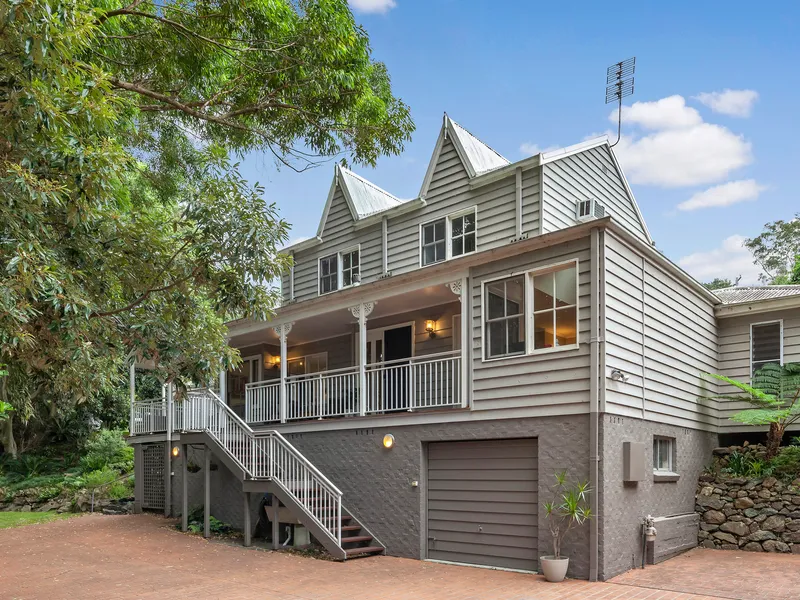 Charming retreat amidst peaceful leafy surrounds