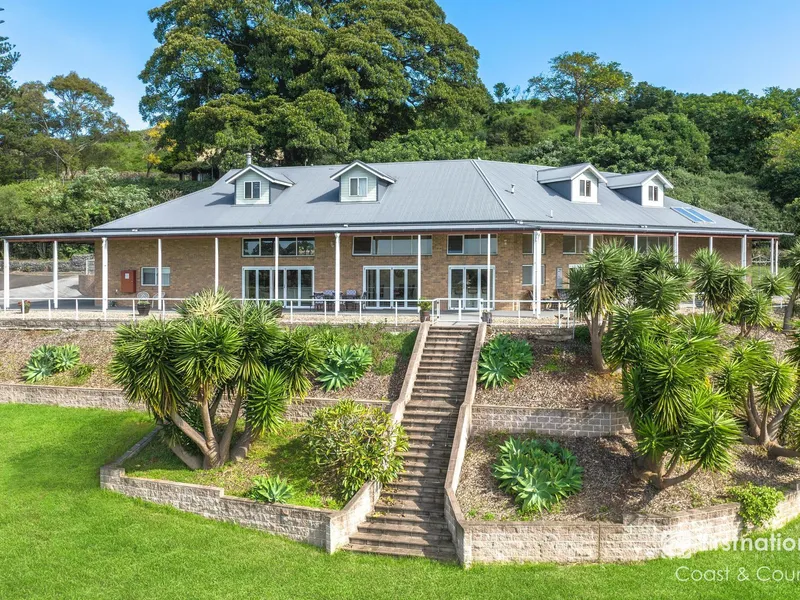 Magnificent home on 8 acres