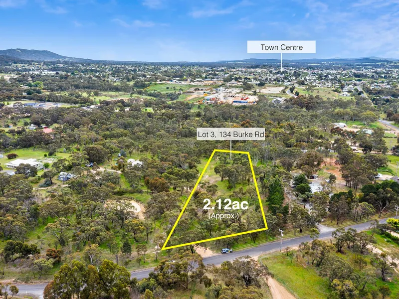 Bush Block close to the CBD