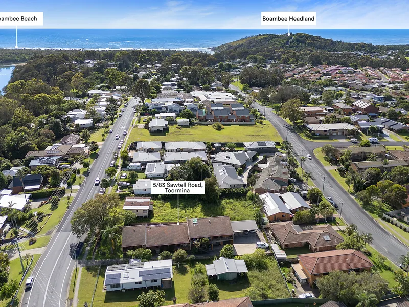 Elevated and conveniently located close to all amenities