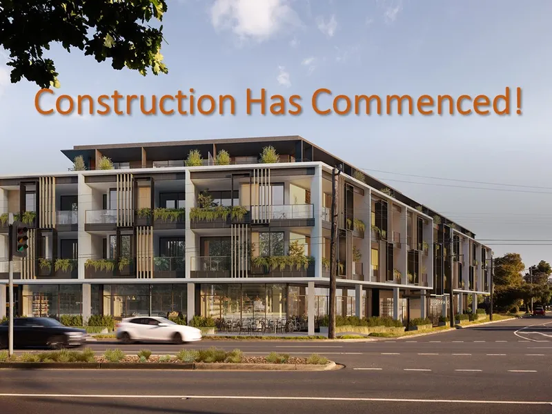Construction Has Commenced! Hurry Limited Apartments Available!