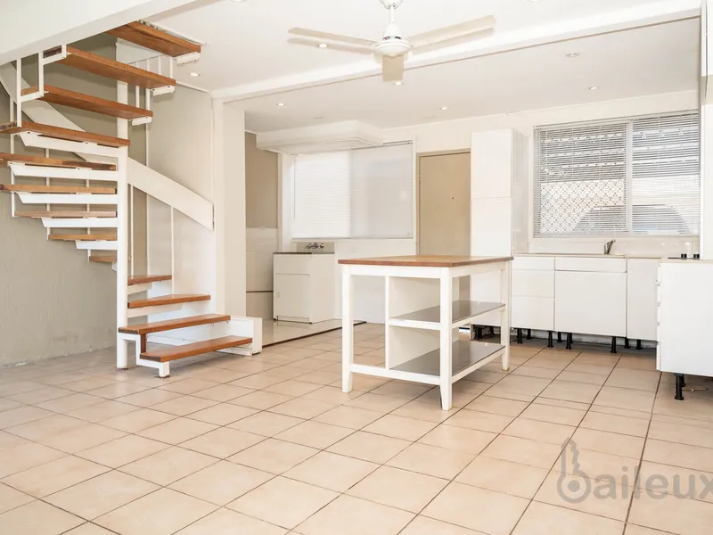 Double-storey, two-bed apartment in Mackay CBD