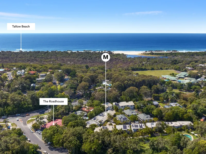 Enjoy resort-style tranquility just minutes to Tallow Beach