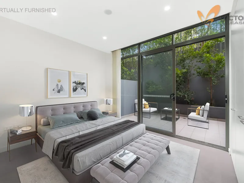 One Bedroom has Front & Back Yard with Internal Parking Access