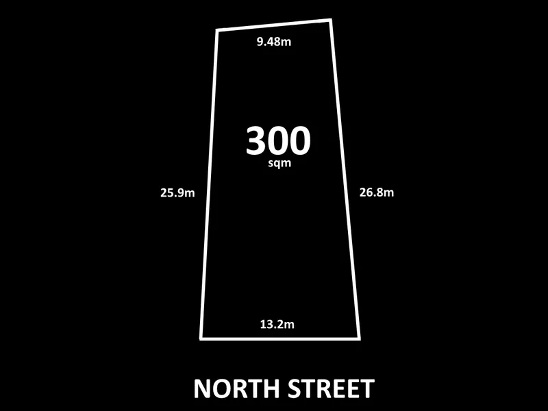 Torrens Titled 300sqm Allotment With a Wide 13m Frontage.