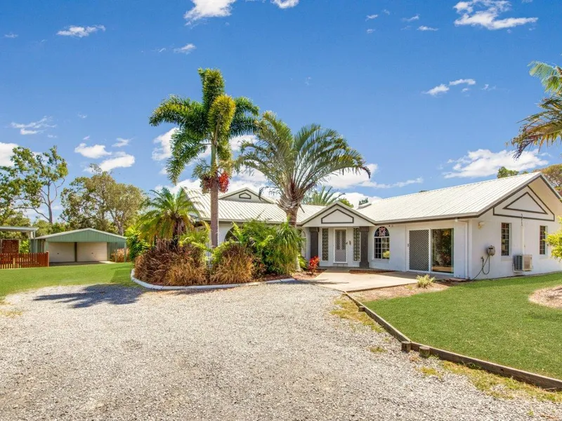 Beautiful Acreage Home with Glorious Swimming Pool and Shed