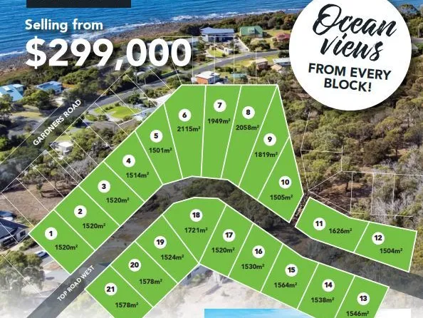 GREENS BEACH LAND RELEASE