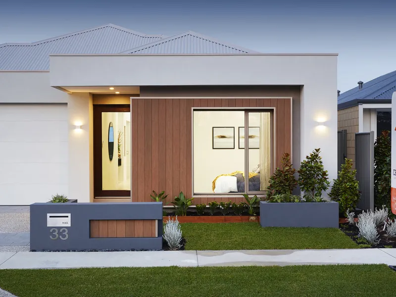 KENNEDY BAY ESTATE, PORT KENNEDY. HOME AND LAND PACKAGE FROM $590,990* FOUR BEDROOMS, TWO BATHROOMS & DOUBLE GARAGE