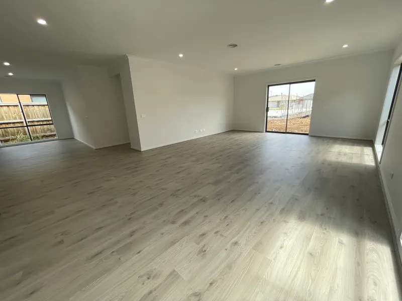 Brand new four-bedroom three-living family home
