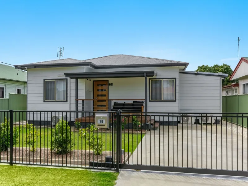 Meticulously Renovated home, with good shedding & and fully fenced yard