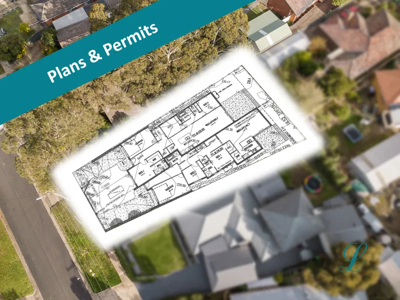 Plans and Permits for 2 Single Storey Dwellings