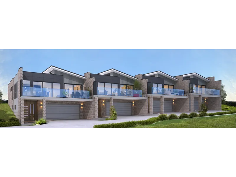 Luxury Townhouses with Panoramic Water and City Views