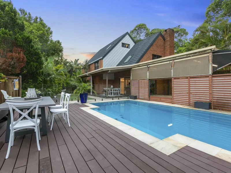 Unique family home in quiet beachside location
