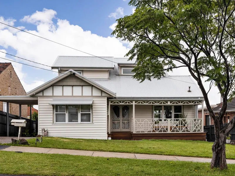 Relaxed family living with dazzling city views