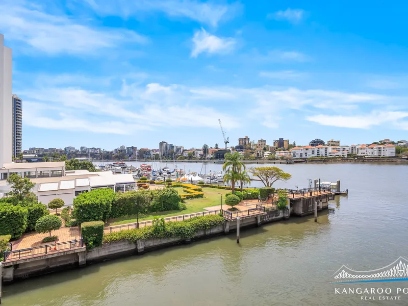 Rare Waterfront Apartment With City Views at St Helena Apartments