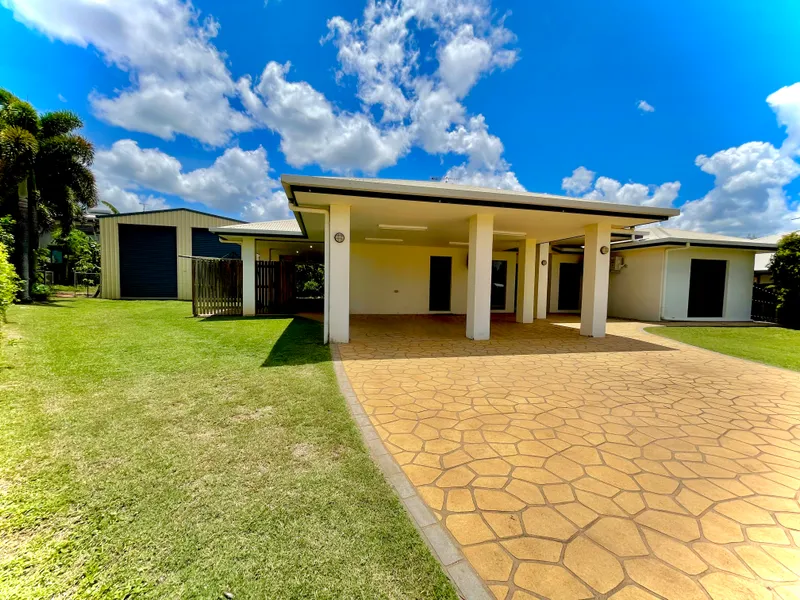 LARGE HOME WITH MASSIVE SHED IN QUIET LITTLE CUL-DE-SAC VERY CLOSE TO EVERYTHING