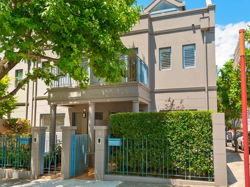 Sensational and spacious terrace-style townhouse