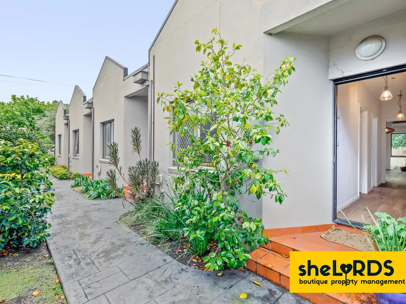 Cutie with a courtyard