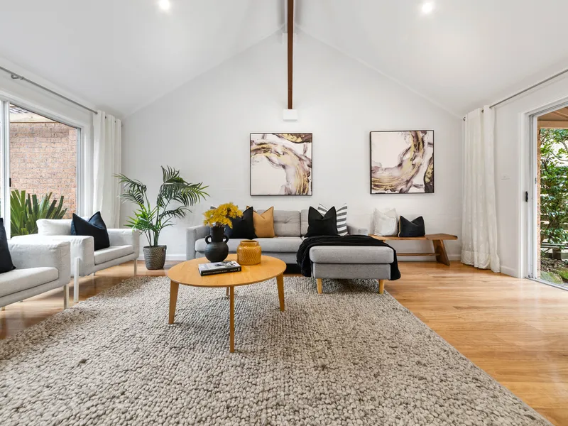 Instant serenity surrounded by walk-to-everywhere convenience