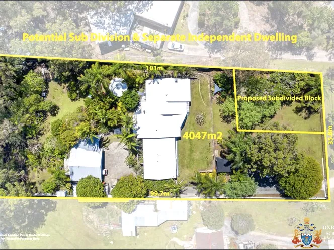 LANDSCAPED AND VERY PRIVATE SUB DIVIDABLE 4046M2 BLOCK