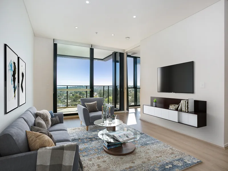 Oversized 1 Bedroom Plus Study At Top Ryde City Living