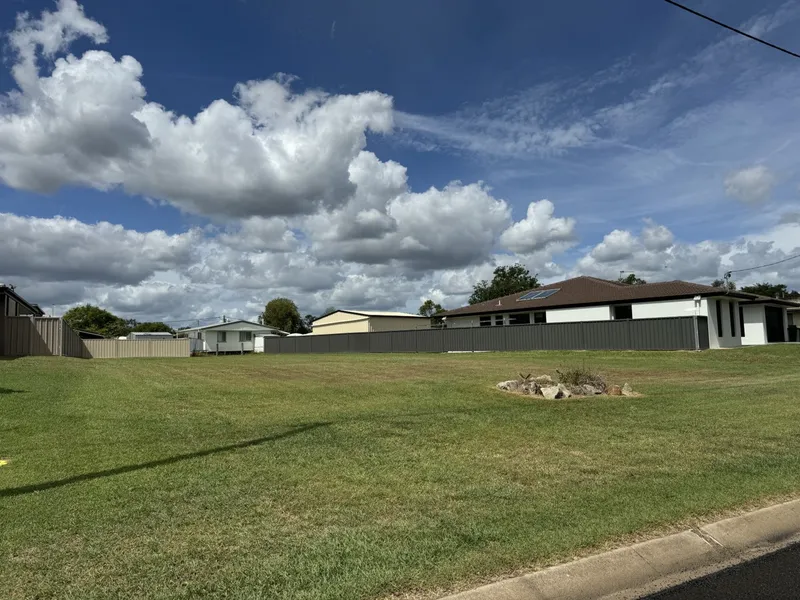 Flat Lot on Edge of Town