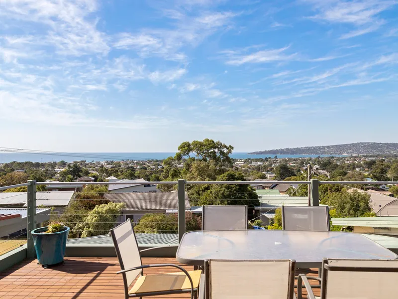 Spacious and light filled family home with stunning bay views