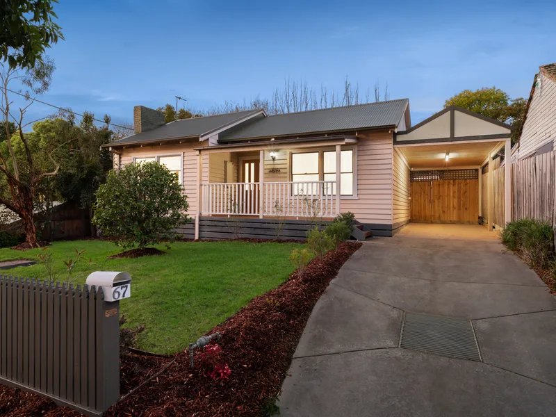 Charm, comfort and convenience.